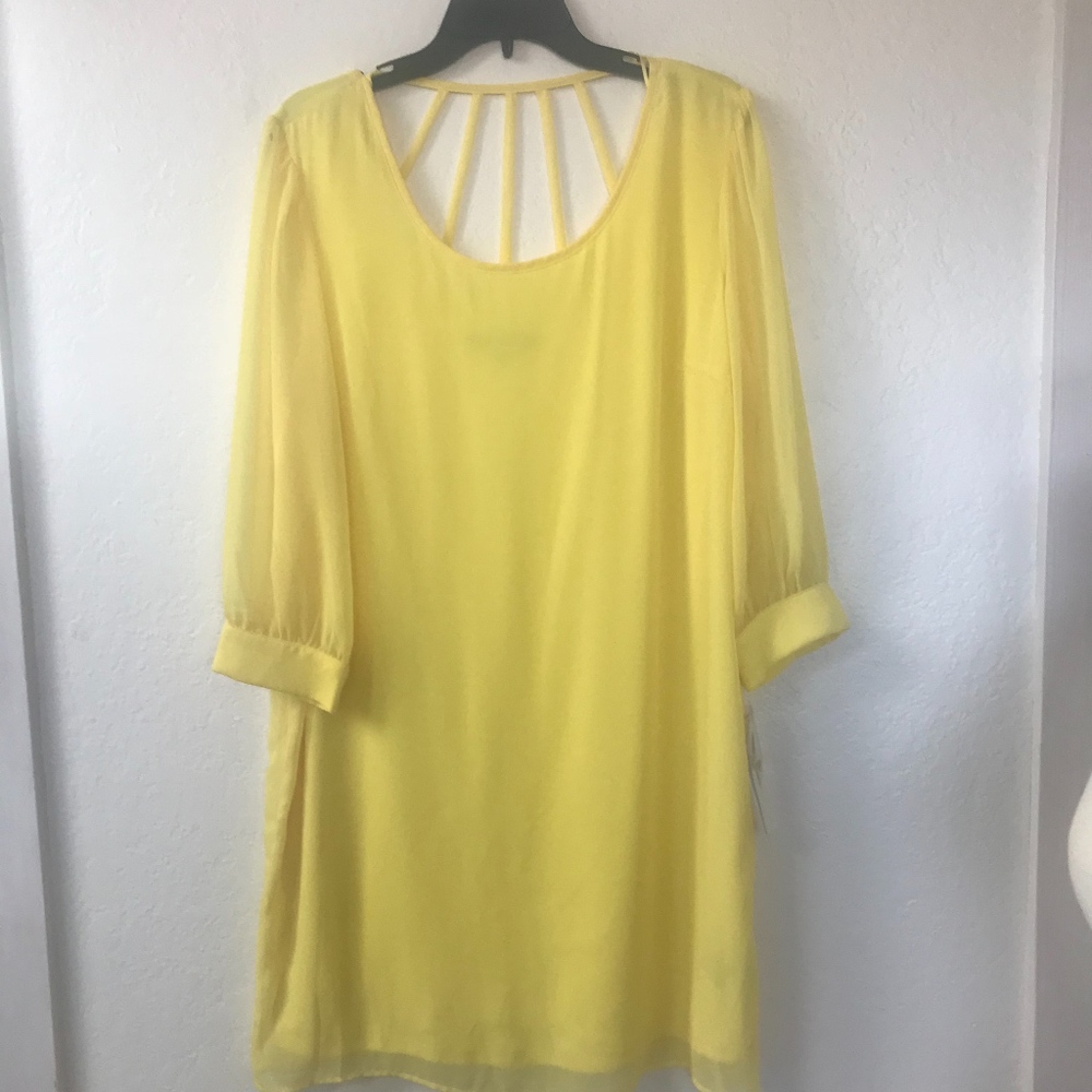 Yellow Madison Leigh Dress